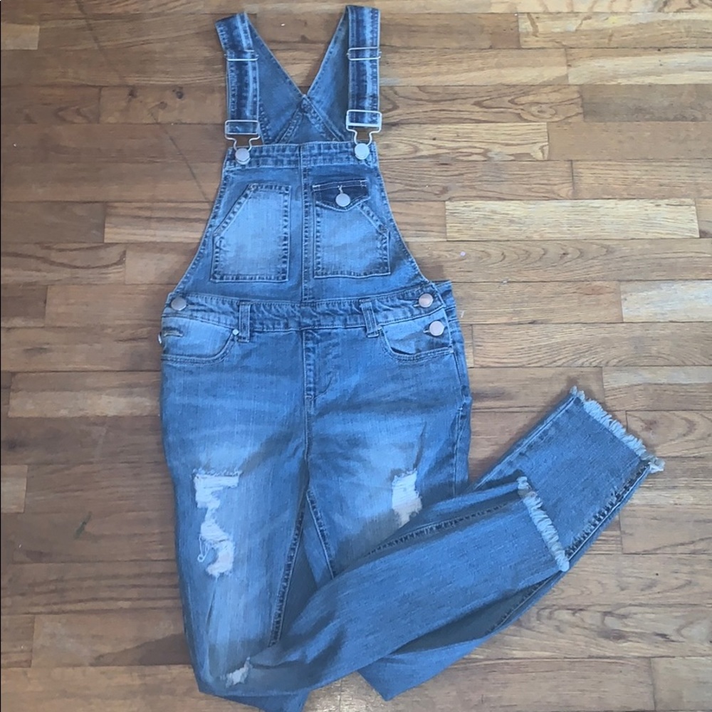 denim overalls